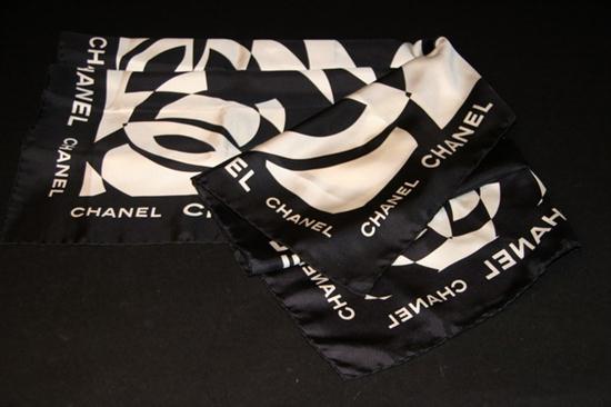 CHANEL SILK SCARF Made in Italy.
