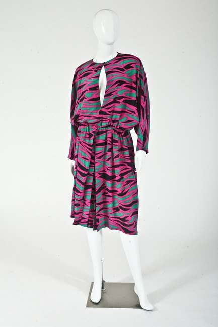 EMILIO PUCCI SILK DRESS. Mid-1960s US