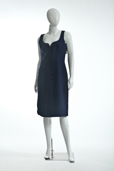 DEREK LAM FRENCH NAVY DRESS Contemporary 16da06