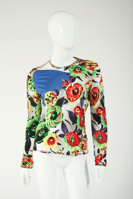 GIANNI VERSACE COUTURE TOP. 1990s;