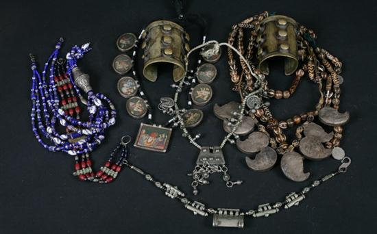 COLLECTION INDIAN JEWELRY. Including