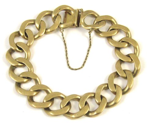 FOURTEEN KARAT GOLD CHAIN BRACELET