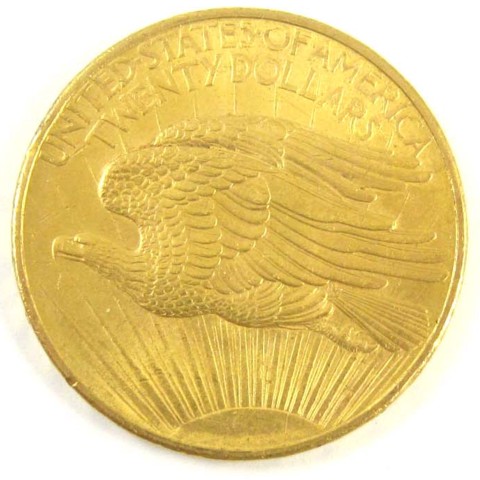 U.S. TWENTY DOLLAR GOLD COIN St.