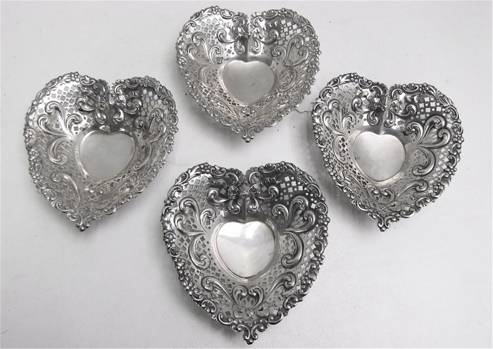 SET OF FOUR GORHAM STERLING SILVER 16db12