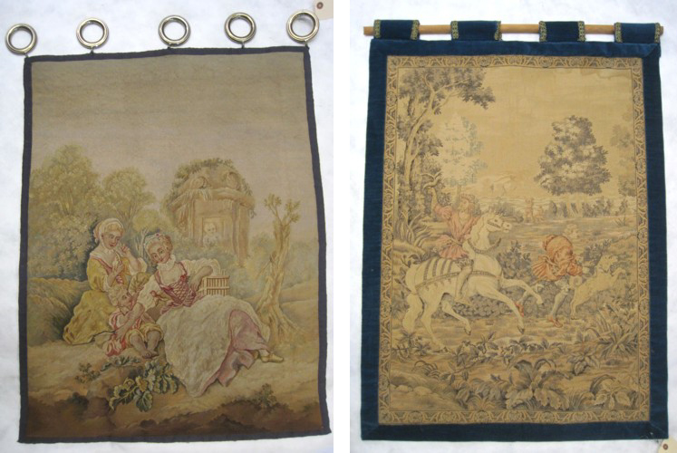TWO TAPESTRIES the first hand 16db25