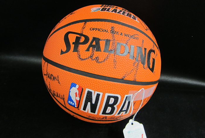 1991-1992 TRAIL BLAZERS' AUTOGRAPHED