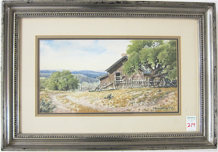 RICK MORRIS PATTERSON WATERCOLOR 16db8f