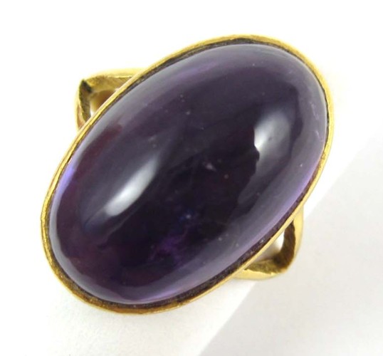 AMETHYST AND FOURTEEN KARAT GOLD 16dbfa