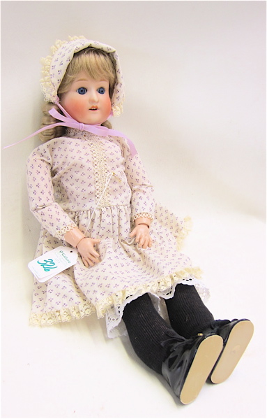 NIPPON BISQUE SOCKET HEAD DOLL having