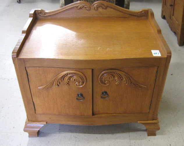 SMALL TWO-DOOR SIDE CABINET American