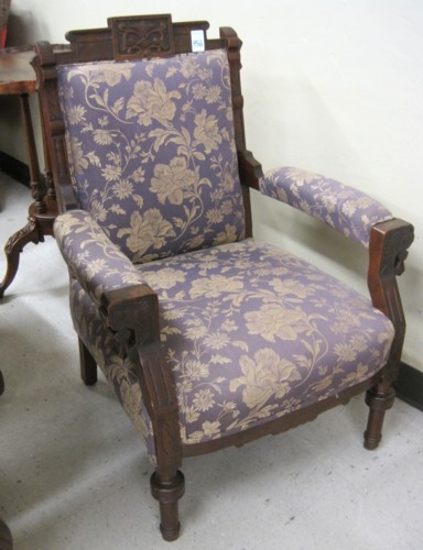 VICTORIAN ARMCHAIR Eastlake style American