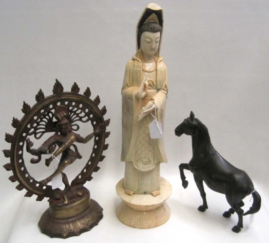 THREE PIECES ASIAN SCULPTURE a 16dd0f