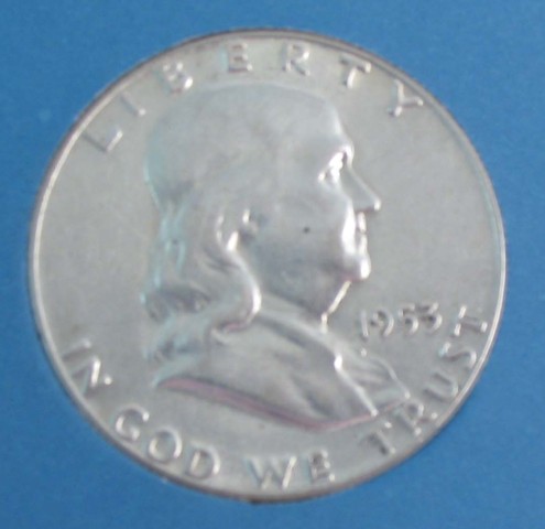 AN ALBUM OF U.S. FRANKLIN HALF