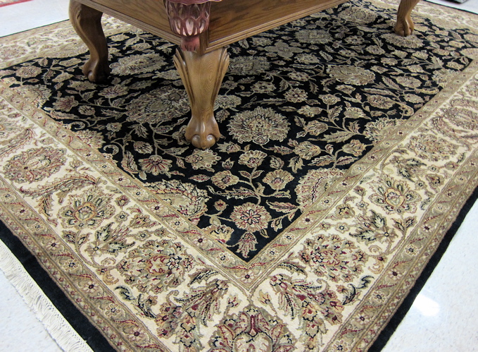 HAND KNOTTED ORIENTAL CARPET Indo Jaipur 16de89