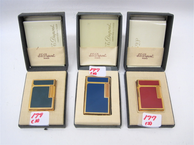 THREE S T DUPONT FRENCH COLLECTIBLE 16deac