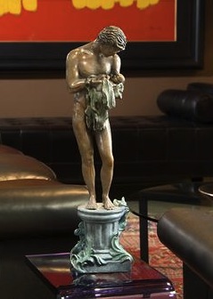 RIP CASWELL ORIGINAL BRONZE FIGURATIVE 16dec3