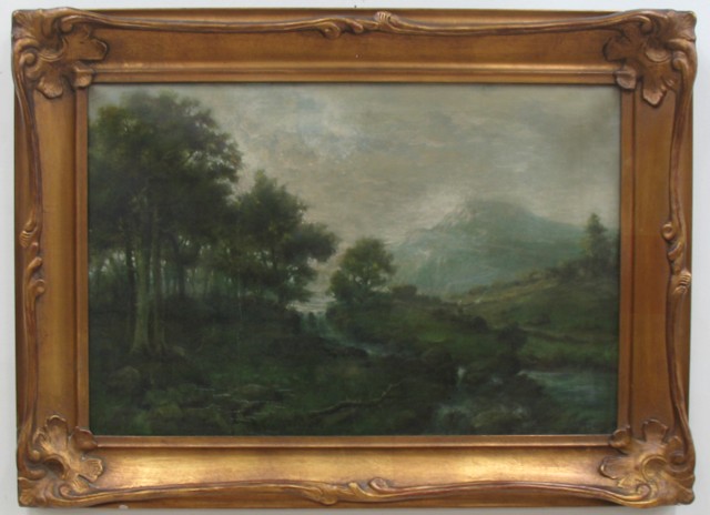 ATTRIBUTED TO GEORGE WILSON OIL 16ded1
