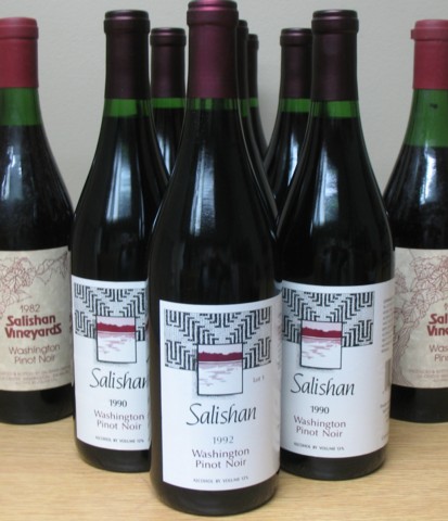 FORTY-EIGHT BOTTLES OF SALISHAN