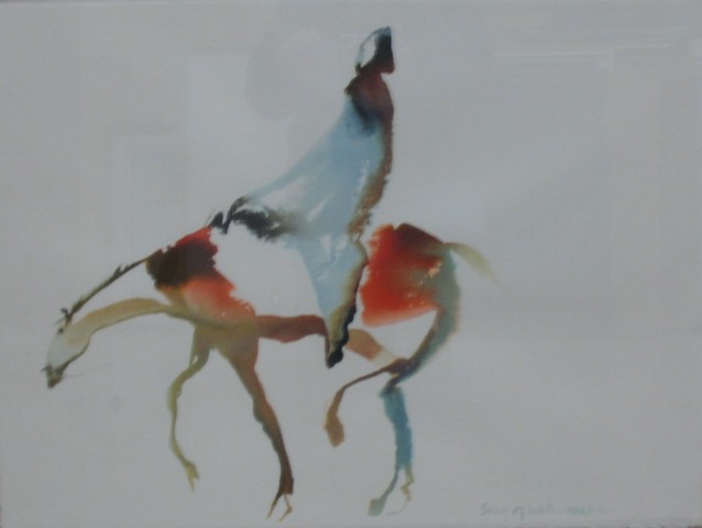 CAROL GRIGG WATERCOLOR ON PAPER