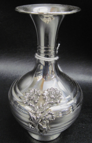 GREEK STERLING SILVER BUD VASE