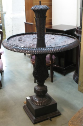 BRONZE TAZZA FLOOR FOUNTAIN having 16df55