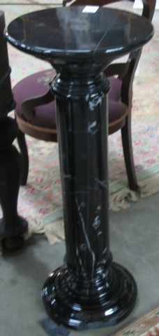 BLACK MARQUINA MARBLE PEDESTAL 16df65