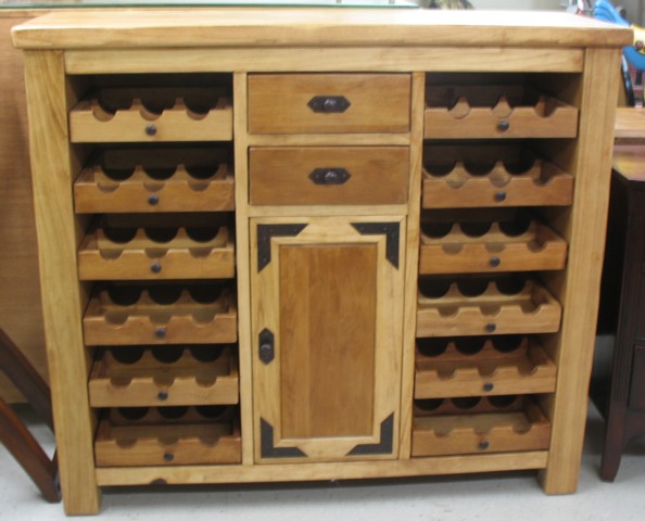 WINE STORAGE CABINET Lodge Collection 16df81