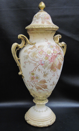 GERMAN ROYAL BONN PORCELAIN COVERED