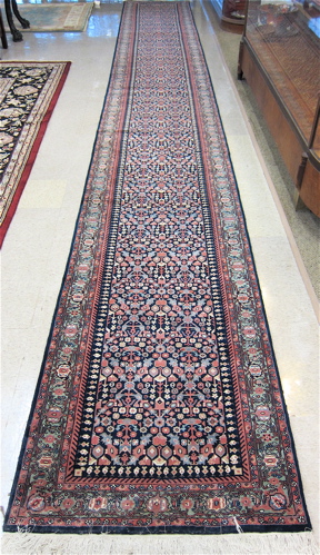 HAND KNOTTED ORIENTAL LONG RUG