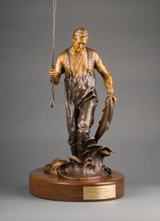 RIP CASWELL ORIGINAL BRONZE FIGURATIVE 16e0fd