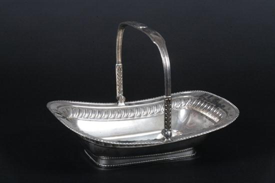 REGENCY SHEFFIELD PLATE CAKE BASKET