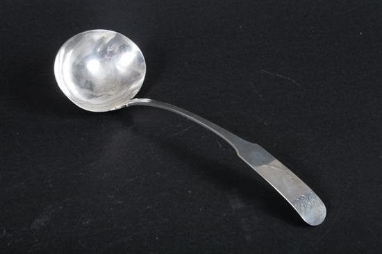 AMERICAN COIN SILVER PUNCH LADLE