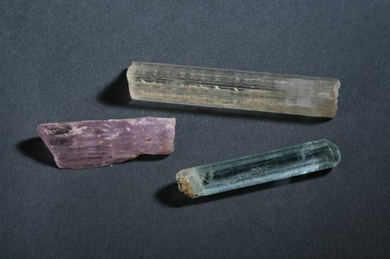THREE AFGHANI MINERALS. Including