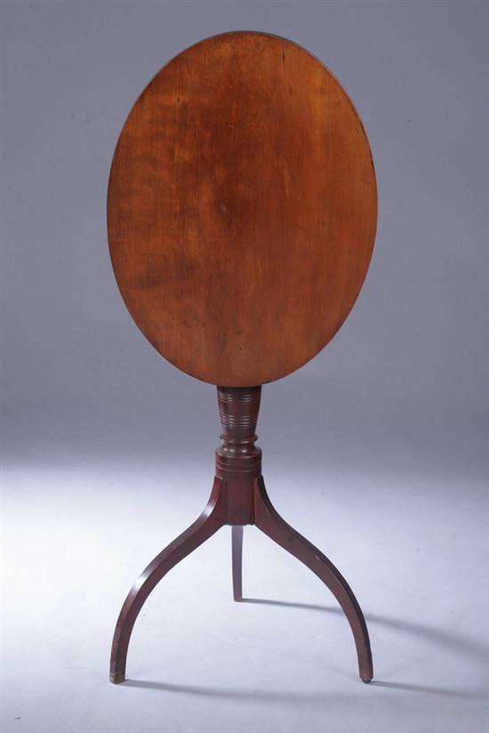 TENNESSEE FEDERAL FRUITWOOD CANDLESTAND 16e204