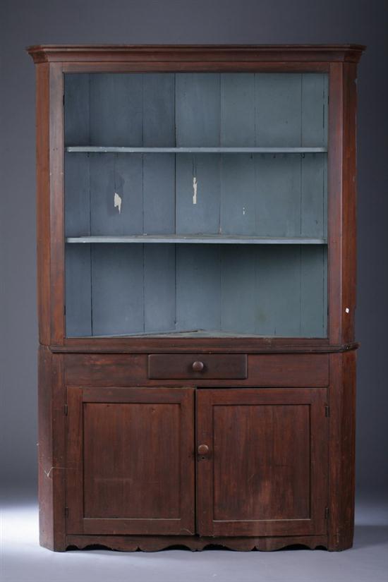 AMERICAN CHERRYWOOD CORNER CABINET 16e23f