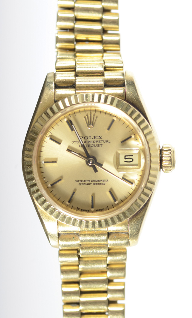 LADY S ROLEX OYSTER PERPETUAL DATEJUST 16e308