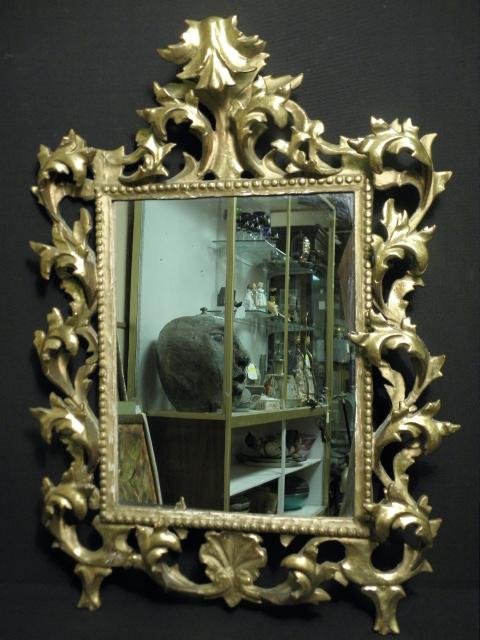 Victorian Rococo revival wall mirror  16bcc6