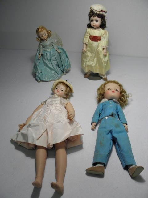 Lot of four assorted vintage Madame 16bd4d