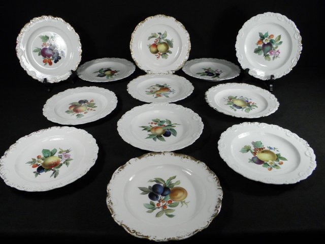 Twelve Meissen Royal Porcelain 16bfe0