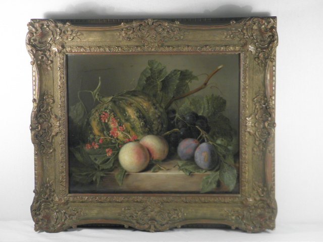 An early 19th century oil on canvas