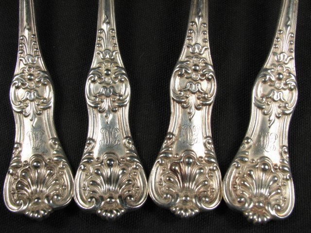 Four large Tiffany & Co. sterling silver