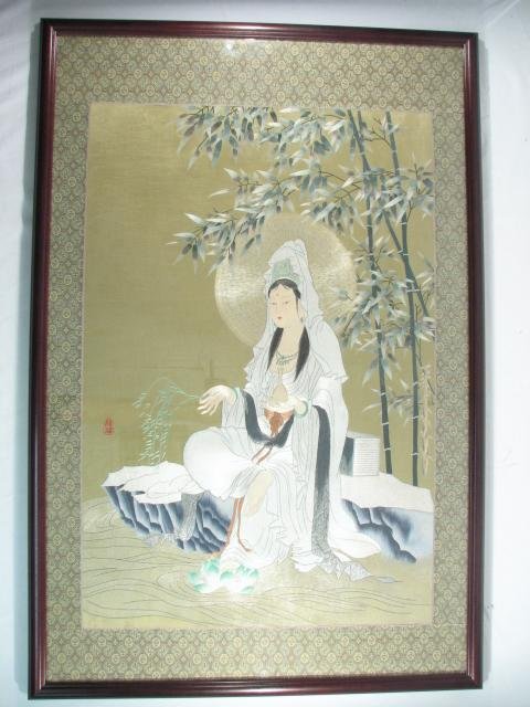 Contemporary Chinese silk embroidery 16c04a