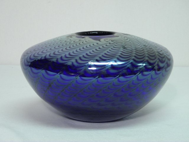 Bruce Freund pulled cobalt art