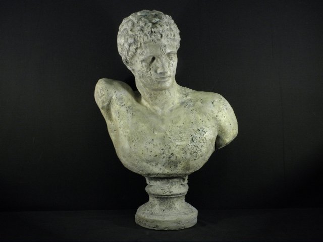 Large concrete composite bust of 16c093