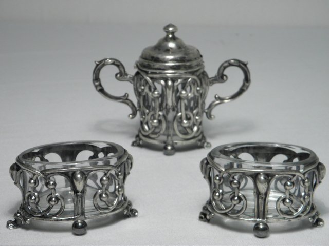 A continental silver and glass 16c0bd