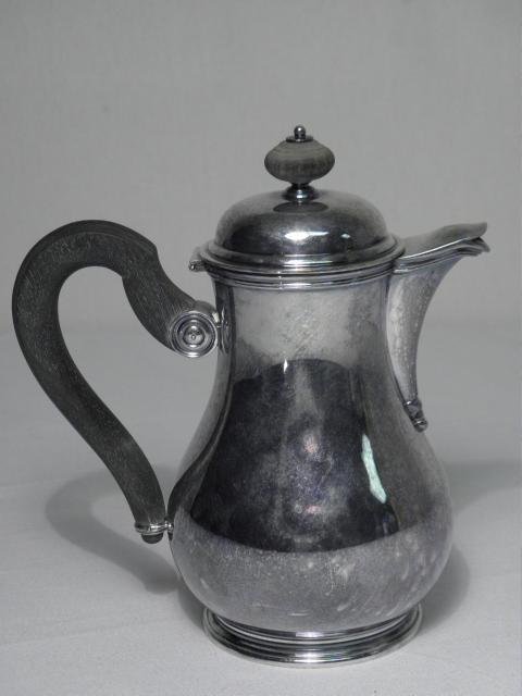 Tezler Swiss .800 silver syrup jug with