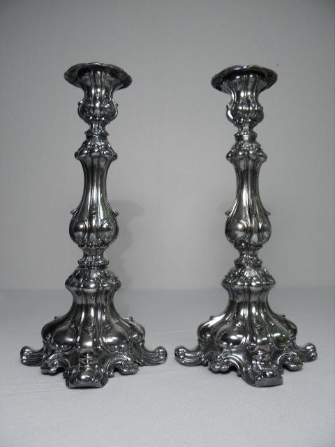 Pair of heavy continental silver 16c131