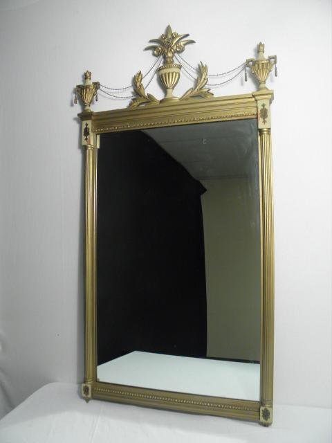 Federal style wall mirror hand 16c16f