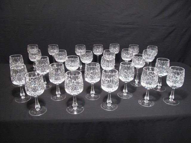 Gorham crystal stemware set 28 16c3c8