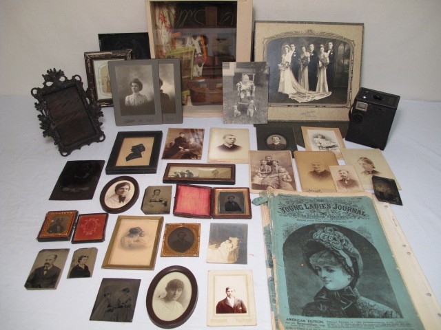 Antique and vintage group photograph